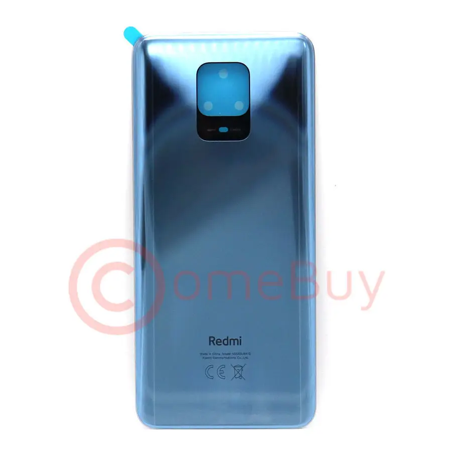 Original bagcover Til Xiaomi Redmi Bemærk 9S batteridækslet Dør Panelet Bag Glas Boliger Tilfældet For Redmi Note 9 Pro Batteri Cover 4