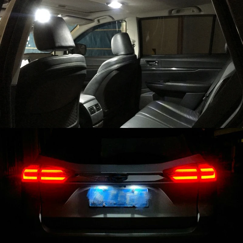 10stk Bil W5W T10 LED-Lys 168 Pære Auto Lampe 2835 SMD For Mazda 6 gg gh 5 mazda 3 8 CX-5 CX5 rx8 RX-8 cx-7 323 MX-5 Miata CX-9 4