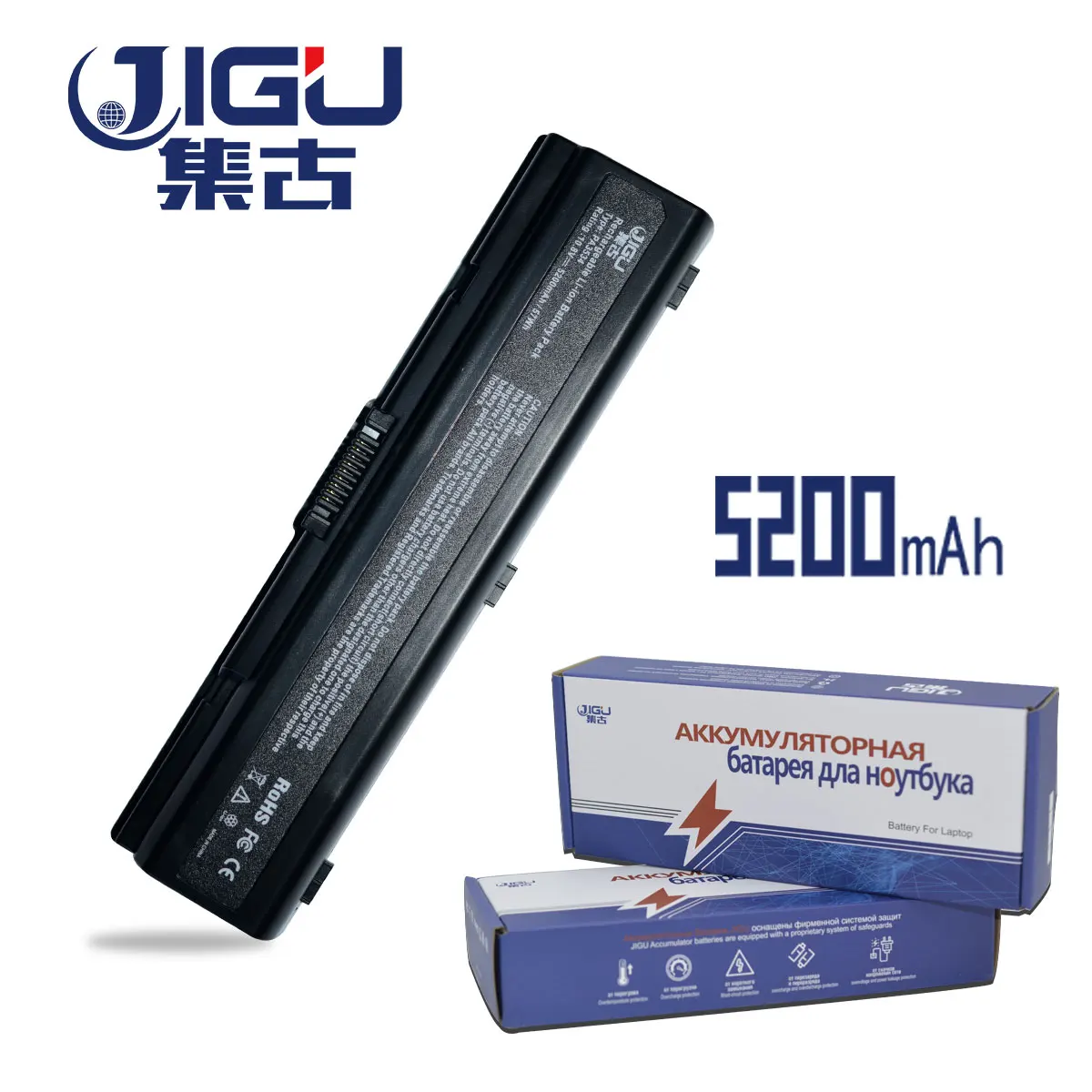 JIGU PA3534U-1BAS PA3534U-1BRS Laptop Batteri Til Toshiba Satellite A200 L300 L450D L500 L505 L555 6CELLS 4