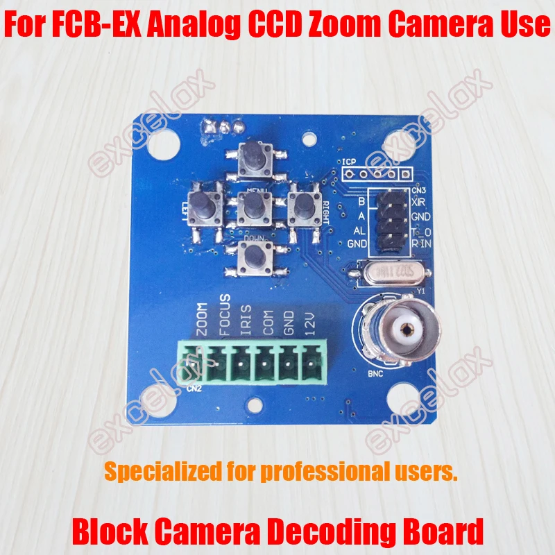 Zoom Kamera Modul CVBS BNC Afkodning af yrelsen for FCB-EX CCD-Serien Analog Blok Kamera w/ RS485 Fokus OSD-Menuen Kontrol af Excelax 4