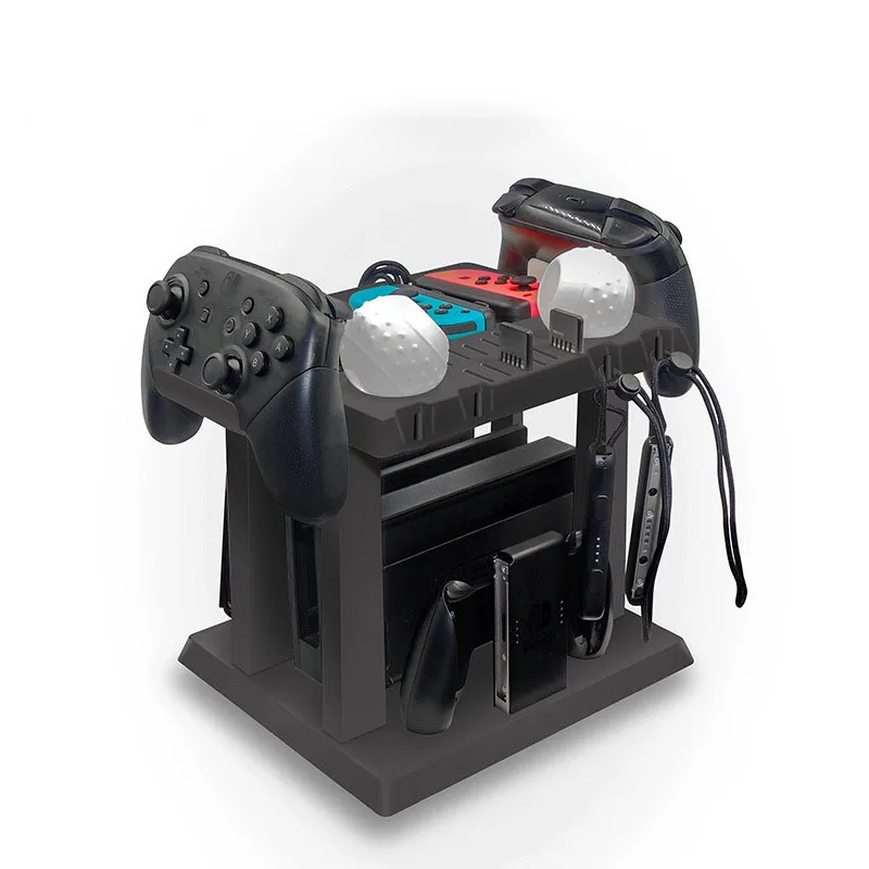 Nintend Skifte Opbevaring Beslag Tower Holder Stand & Spil Disk Controller Udførelsen for Nintendo, Skifte Gaming Tilbehør 4