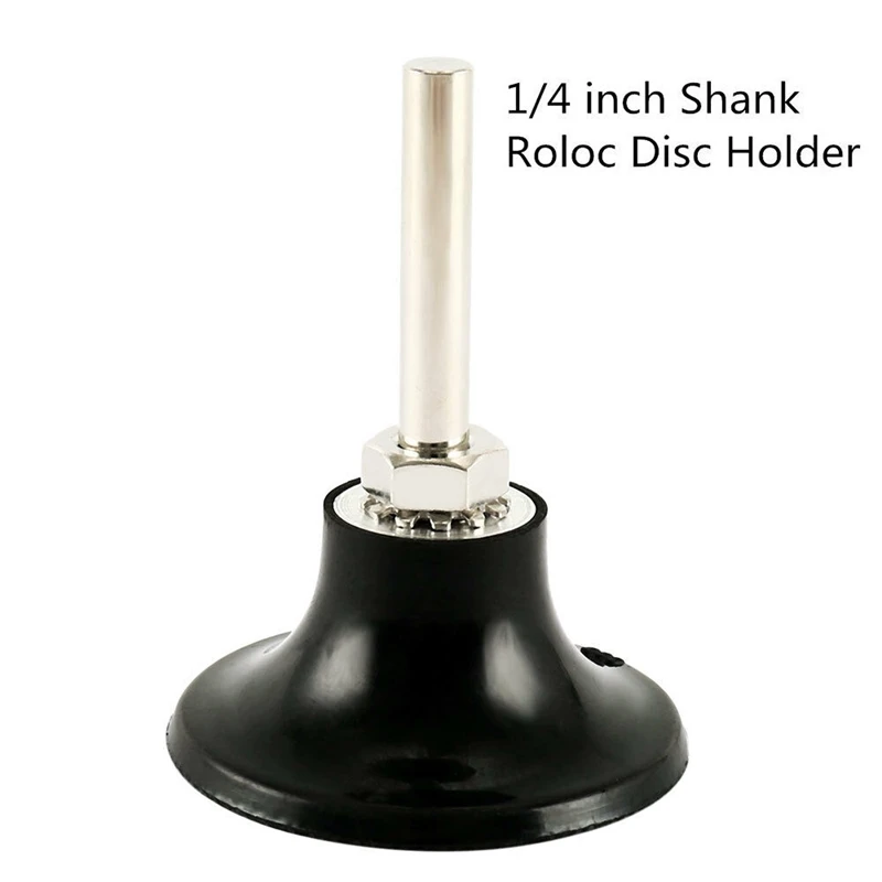 35Pcs Slibning Diske Set,2 Tommer Type R Roll-Lock Skiver Puder Slibning Roloc Slibemidler 4