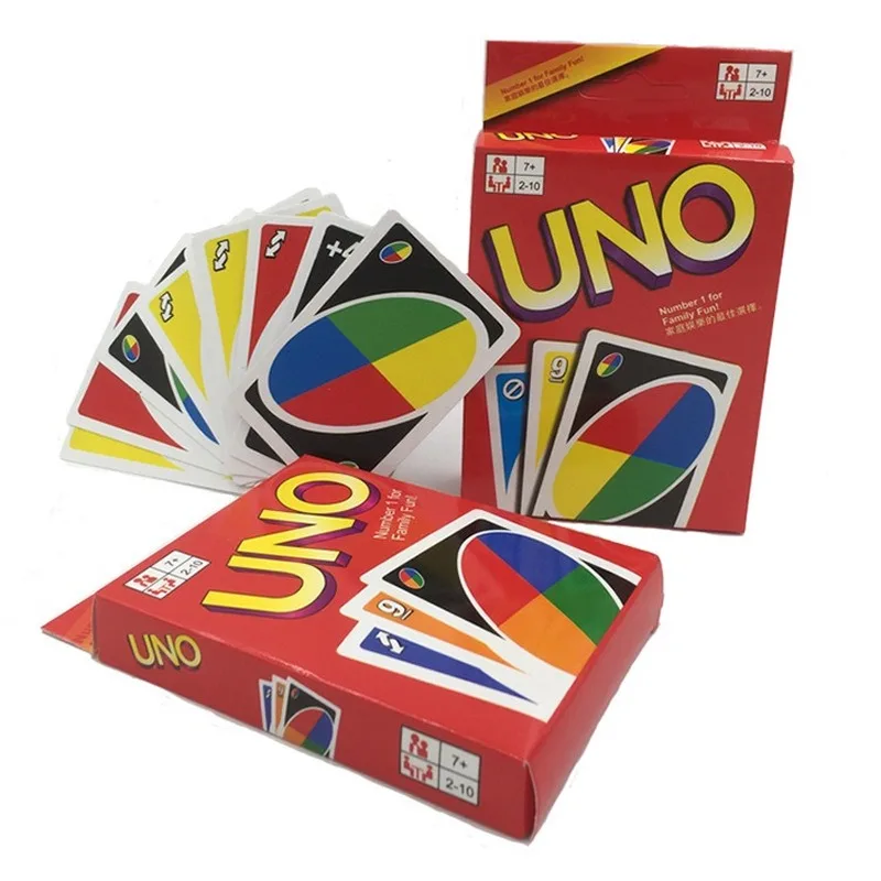 Mattel Spil UNO Classic (Tin Box) Multiplayer Party Familie, Fritid UNO Poker Bord Puzzle Spil Kort, Sjov Poker Spillekort 4