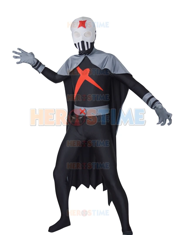 Rød X Robin Superhelt Kostume Brugerdefinerede Anti-helten Kostume Hot Salg Halloween Fullbody Spandex Dragt Gratis Fragt 4