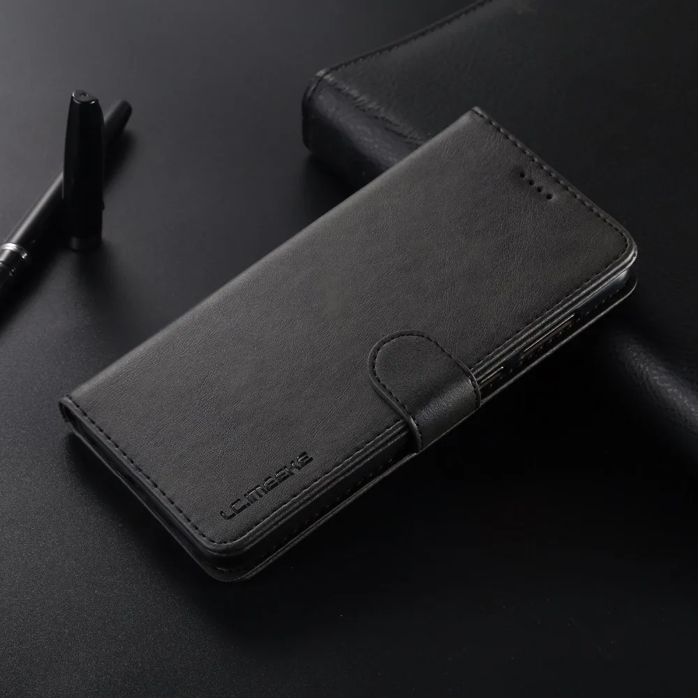 Luksus Læder Tegnebog Case For Huawei Mate 10 Lite Mate10 Flip Phone Cover til Huawei Mate10 Pro etui Med kortholder 4