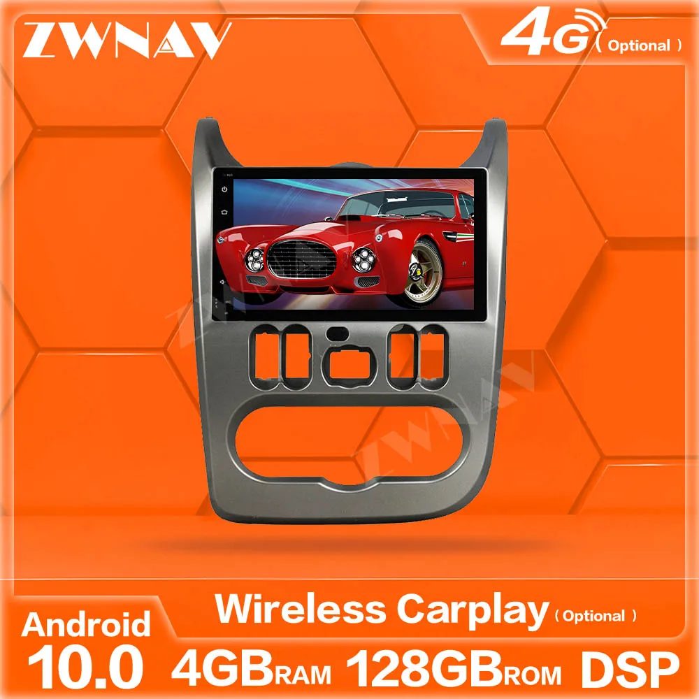 128GB Trådløse Carplay Android-skærmen Multimedie-Afspiller Til Renault-fabrikken i 2016 GPS Navi Auto Audio Radio Stereo Head Unit 4