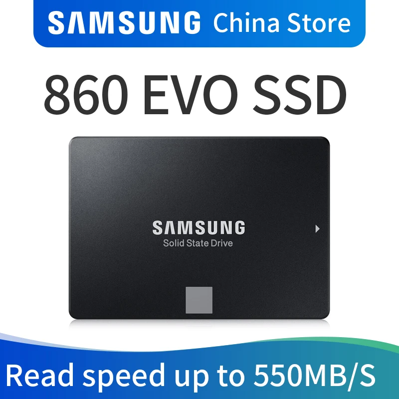 Samsung 860 EVO SSD 250 GB 500GB-1TB Interne ssd-Disk HDD Harddisk SATA3 2,5 tommer Laptop, Desktop-PC Disk HD SSD 4