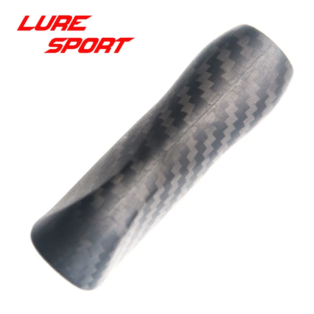 LureSport 2stk Carbon Greb 3K vævet 8cm håndtag til FUJI VSS-Hjuls Sæde Stang Bygning komponent Stang Reparation DIY blank 4