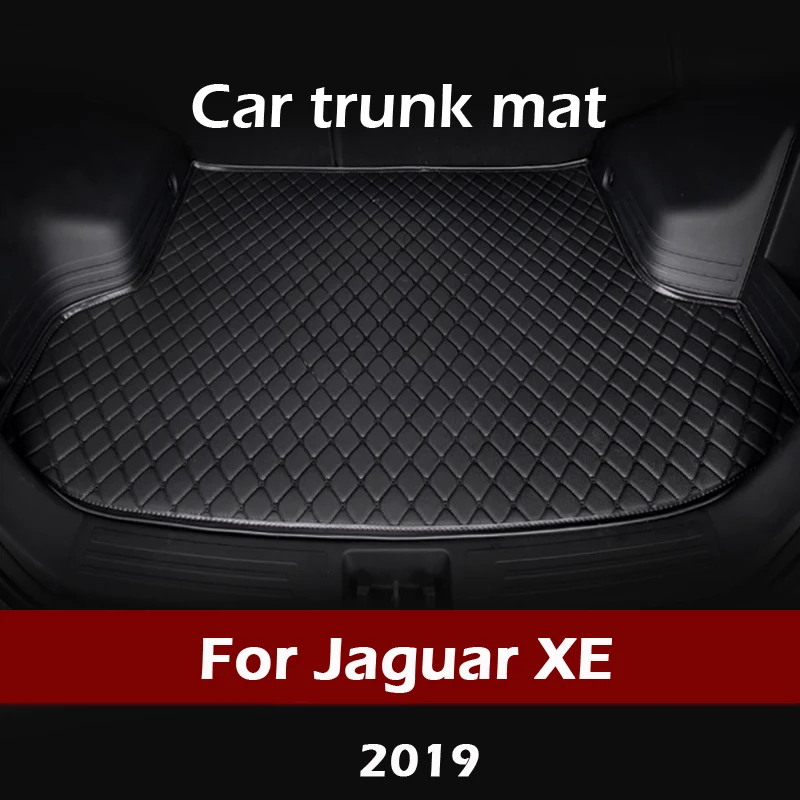 MIDOON læder bilens bagagerum mat for Jaguar XE 2019 fragt liner tæppe indvendigt tilbehør dække 4