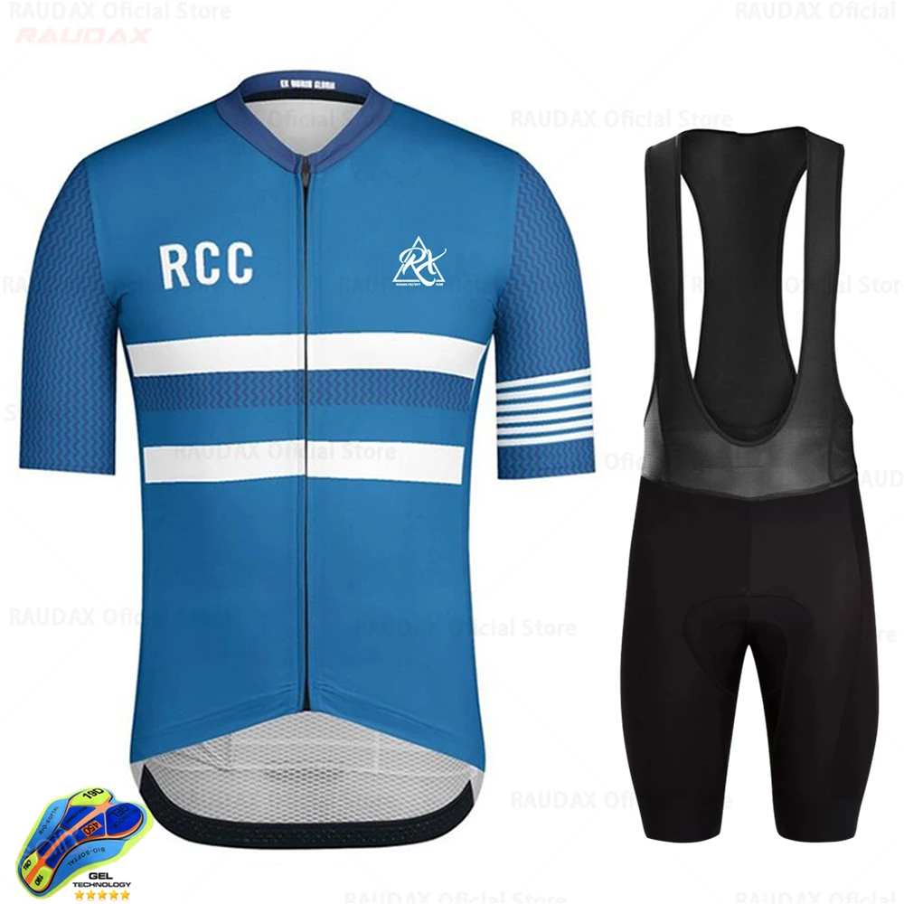 Cykling Jersey Sat 2020 Pro Team Rcc Raudax Cykling Tøj Kit Mænd Cykel Uniform Mtb Cykel Bære Triathlon Maillot Ciclismo 4