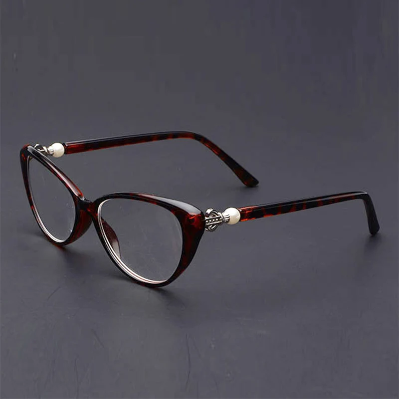 SOZOTU Cat Eye Briller til Læsning Kvinder Anti-Træthed Anti-Stråling Dioptri Presbyopic Briller +1.0+1.5+2.0+2.5+3.0+3.5+4 YQ427 4