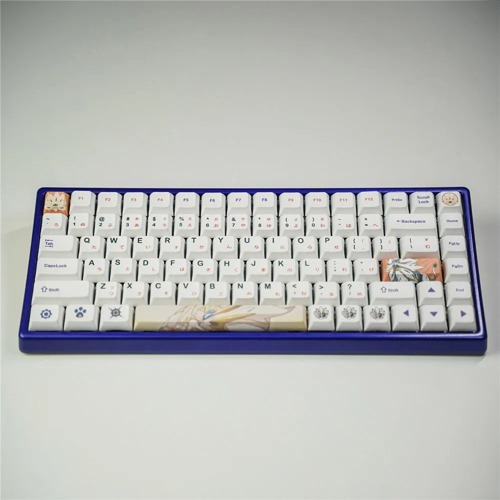 1 sæt XDA profil PBT-dye sublimation-tasten caps for MX skifte mekanisk tastatur Japansk keycap for GK61/64/84/96/104 4