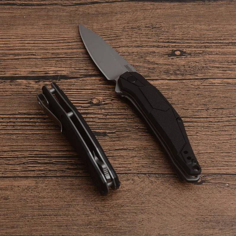 Kershaw 1395 folde pocket udendørs camping jagt kniv 8cr13 blade ABS håndtag Taktisk Overlevelse frugt knive EDC værktøj 4