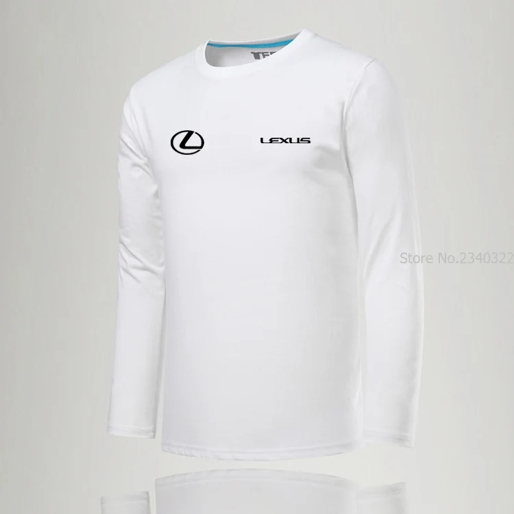 Nye Ankomst Forår Mode Mand med Lange Ærmer Lexus T-shirt Mænd, cool T shirts, t-Shirt 4