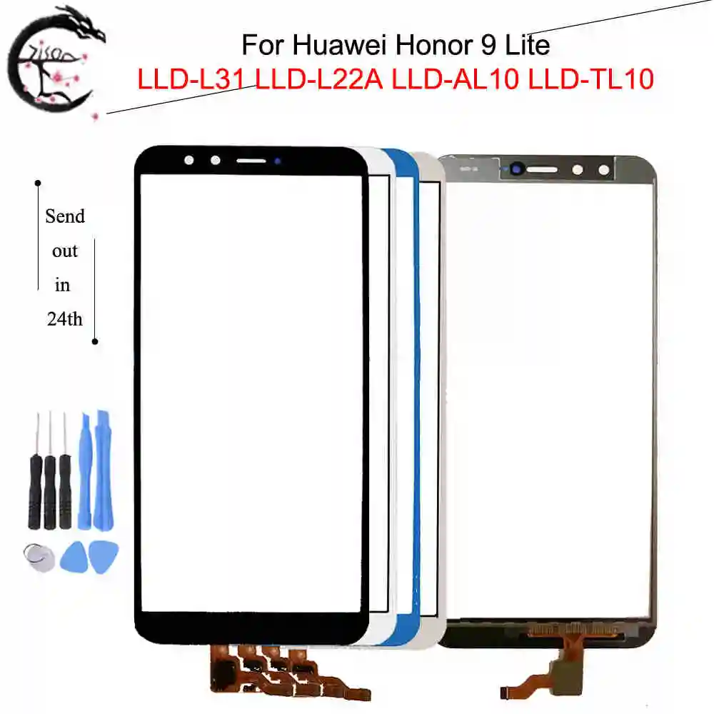 Touch-Panel Til Huawei Honor 9 Lite LLD-L31 LLD L22A AL10 TL10 Touch Screen Ære 9lite Digitizer Sensor Glas FPC Flex Kabel 4