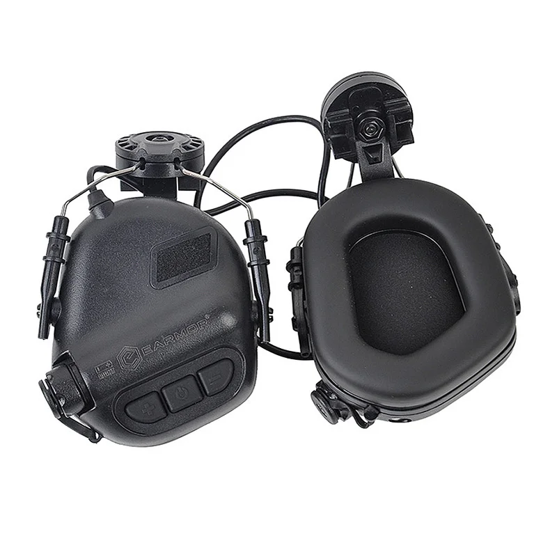 EARMOR M32H Mod3 Taktiske Headset & M51 TOT-Adapter Sæt Støj Annullering Hovedtelefoner til MT HURTIGT ARC Hjelmen Jernbane-Gratis Fragt 4