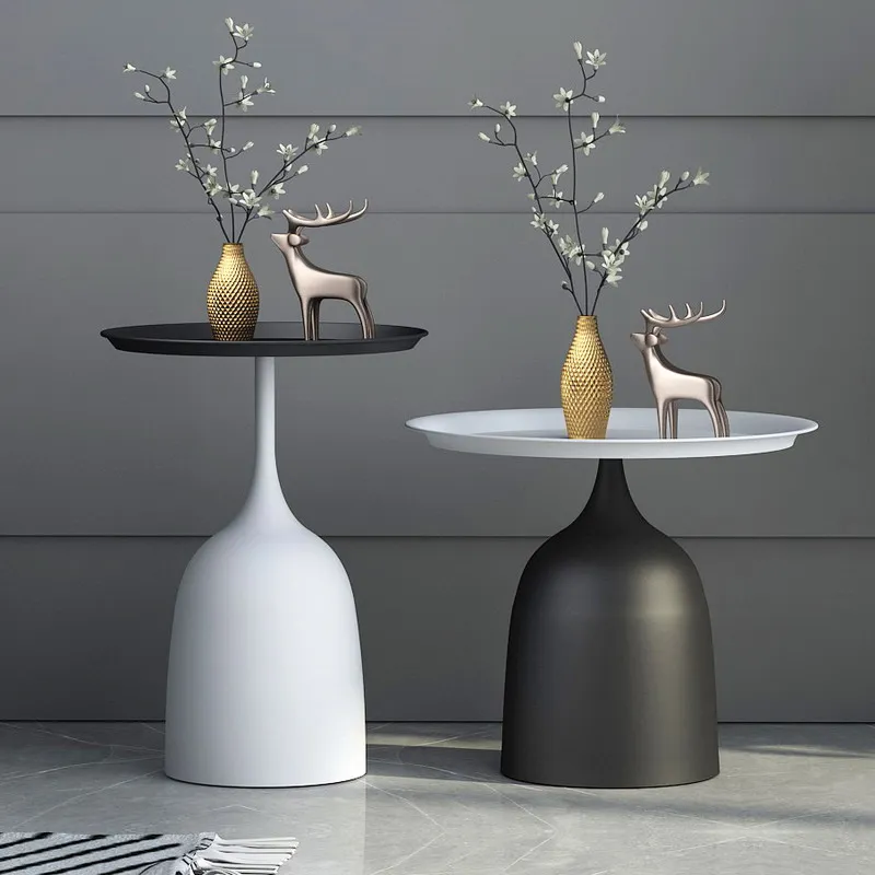 Jern, metal, beslag, Nordic light luksus side flere marmorgulv, te-bordet høj temperatur nano male stue sofa sofabord sma 4