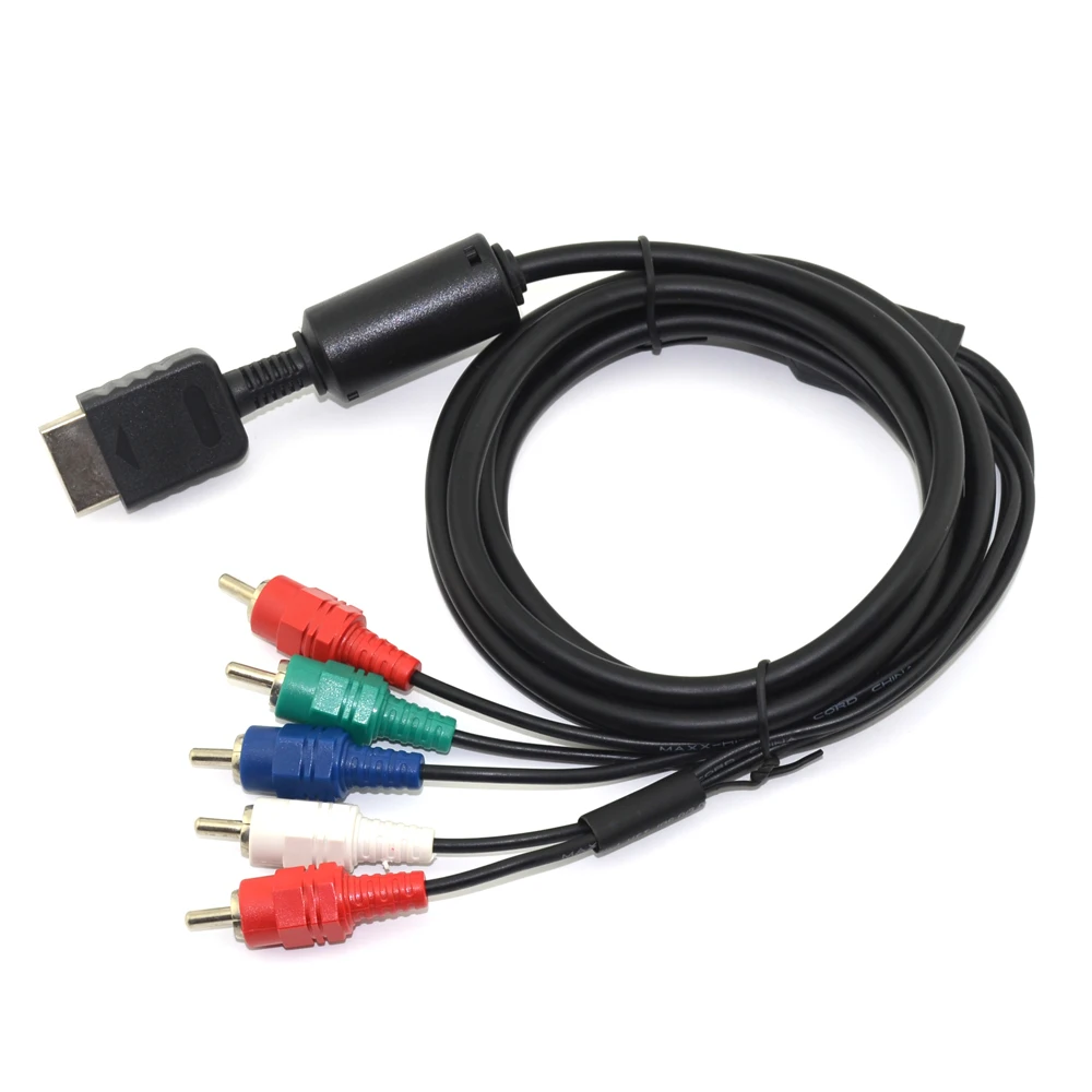 5RCA Component AV-Audio-Video-Kabel HD-TV kabel Til Playstion 2 Til PS2 til PS3 Controller 4