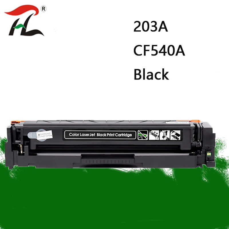 1stk Sort-Kompatible hp 203A CF540A tonerpatron til HP LaserJe Pro M254nw M254dw PRINTEREN M281fdw M281fdn M280nw printer 4
