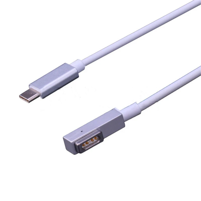 Udskiftning 1,8 m Magnetisk USB-C-Type MagSaf* 1 2 Kabel Ledning Til Apple Macbook Pro Air 30W 61W 65W 87W 100W Oplader Power Adapter 4