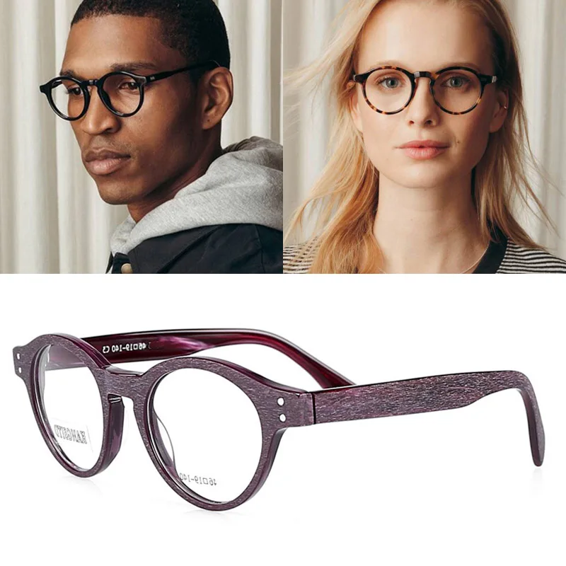 MIZHO Brand Designer Vintage Oval Acetat Briller Ramme Kvinder Sexet Lille Mode 2020 Trendy briller Rammer Damer Optisk 4