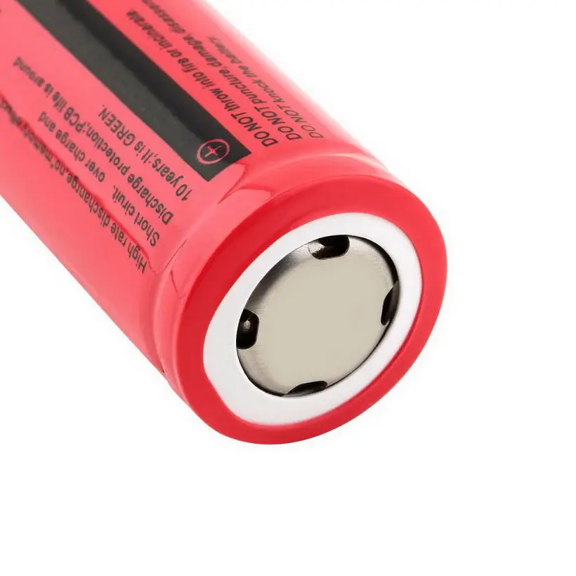 GTF 26650 3,7 v 7200mah Genopladeligt Li-ion Batteri Brug for Lommelygten DE 7200mah Kapacitet 26650 lithium Batterier 4