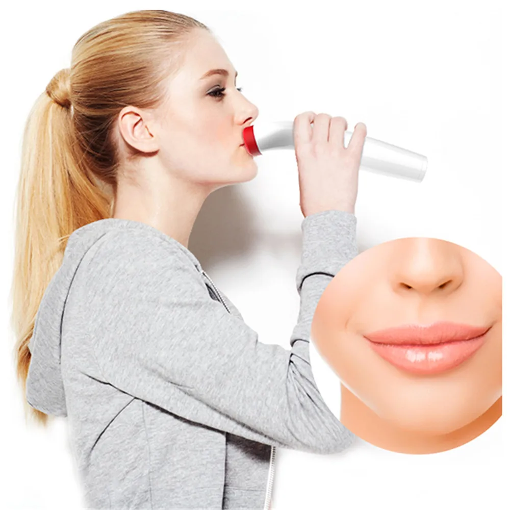 Silikone Lip Plumper-Enhed Automatisk Lip Plumper El-Plumping Enhed Skønhed Af Større, Fyldigere og Tykkere Læber for Kvinder, Pige 4