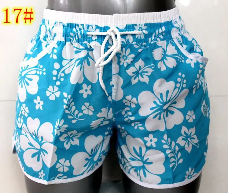 Sommeren kvinders sports shorts beach shorts, badebukser Stranden bukser Beach shorts Flerfarvet print 4