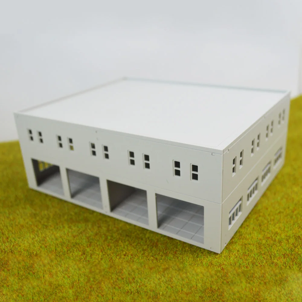 1/87-144 model fabrik HO arkitektoniske skala model af toget layout 4