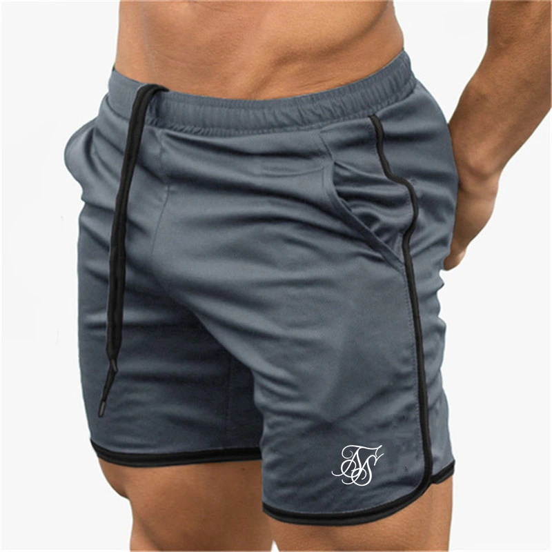 Sik silke trænings-og camouflage shorts til mænd sommeren fitness træning mænds åndbar net quick-tørring sportstøj jogging beach shorts 4