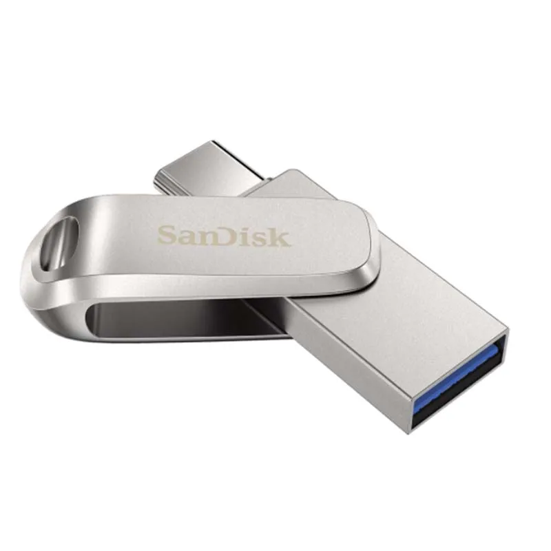 SanDisk SDDDC4 Ultra-Luxe USB 3.1 512 gb Flash-Drev Type C 256 GB Dual Pendrive 128GB 32GB, 64GB Metal Type EN OTG Flash-Drev 4