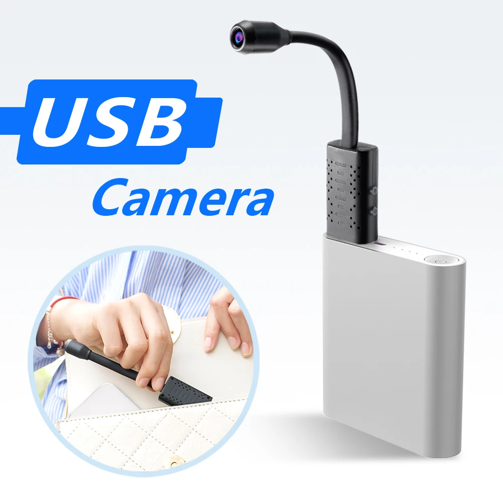 Nyeste U21 Mini Kamera, HD Video Optager Digital Cam Micro Mini Videokamera Cam Motion Detection DV kamera Støtte TF 4