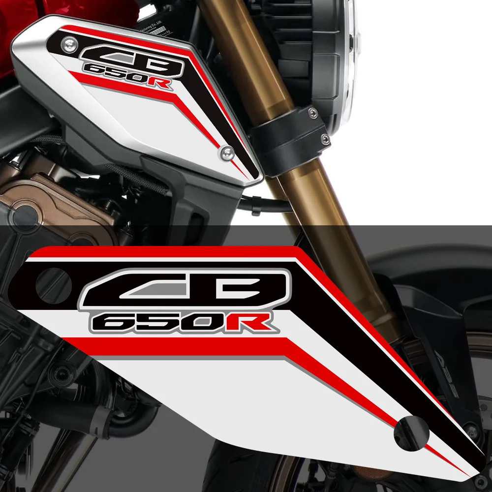 For Honda CB650R Klistermærker Tank Pad Beskytter Kroppen sidedæksel CB 650 R Beskyttende CB650 Decals Logo Brændstof Logo 2019 2020 4