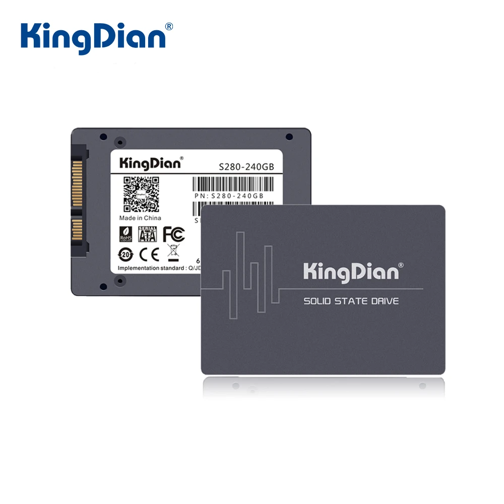 KingDian SSD 2.5 SATAIII 120GB 240GB 480GB 1TB 2TB 128GB 256 GB 512 GB Intern Solid State-Drev 4