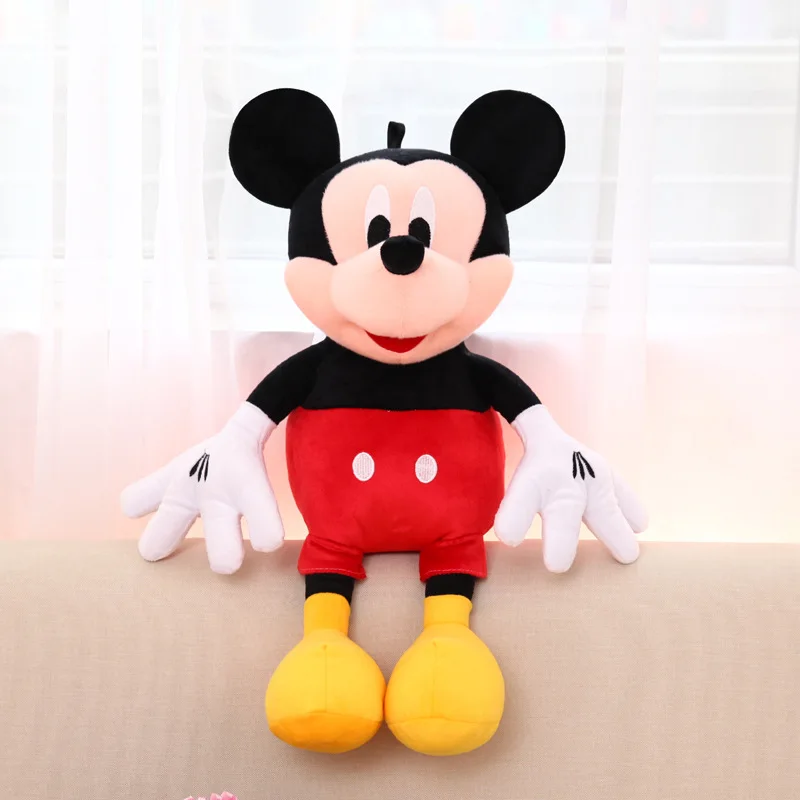 135cm Store Mickey Mouse Dukker Stor, Lyserød Minnie Mouse Plys Legetøj Elsker Dukker til Piger Valentine ' s Day Gave til Voksen Kæreste 4