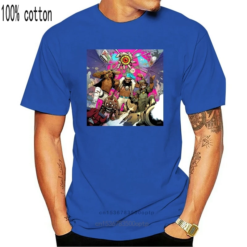 Nye Flatbush Zombies er En Snøret Rap Hip Hop Musik Sort Mænd';S-T-Shirt Størrelse S - 3Xl Oversized t-Shirt 4