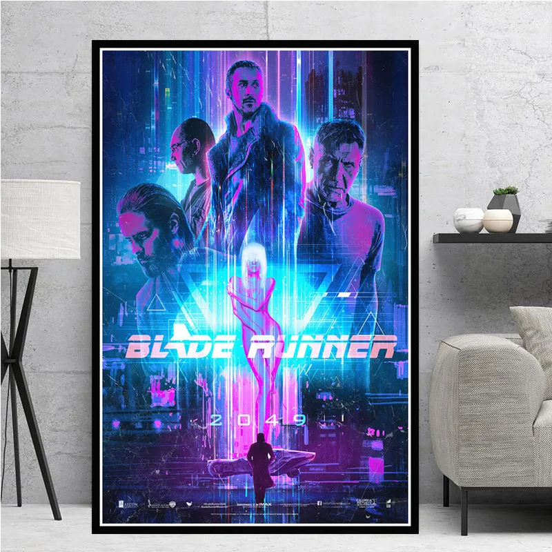 Hot Blade Runner 2049 Vintage Film Gave Moderne Plakat Print Maleri Lærred Kunst Væggen Pictures Home Decor quadro cuadros 4