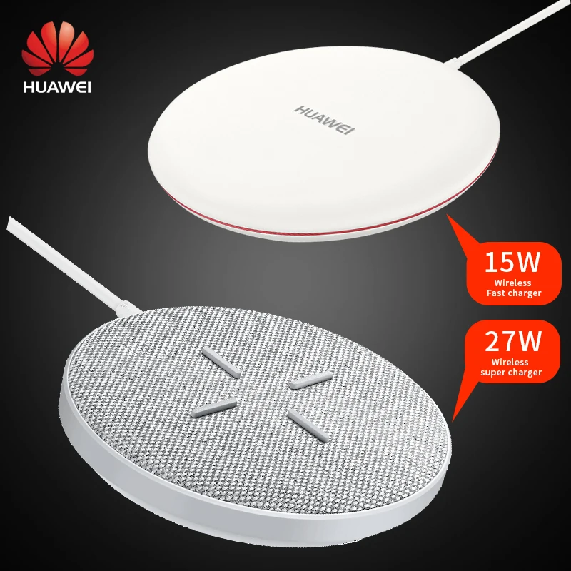 Huawei Trådløse Kompressor 15W CP60 27W CP61 for Mate 40 30 20 RS P40 P30 Pro iPhone X 8 XS plus Max antal Samsung S20 S10 S9 4