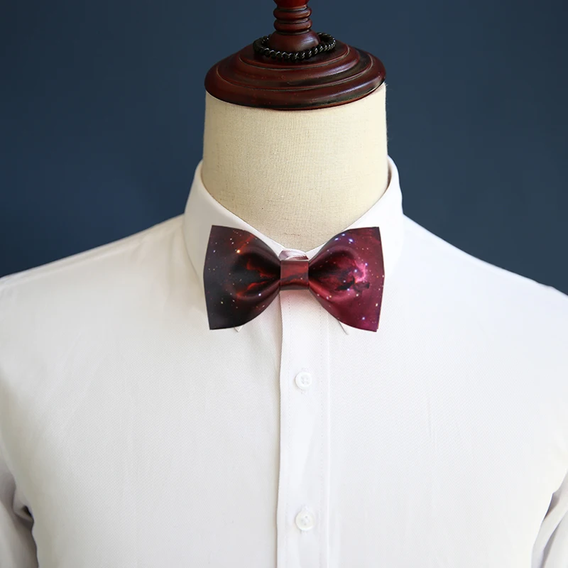 Butterfly til mænd, kvinder rød mode slips til et bryllup part forretning 4