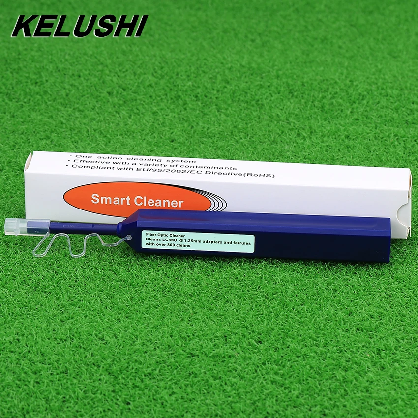 KELUSHI Fiber Optic-Cleaner Pen Opgradere LC 1,25 mm /SC-2,5 mm-Stik Optisk Fiber Renere One-Click cleaning Pen-Værktøjer 4