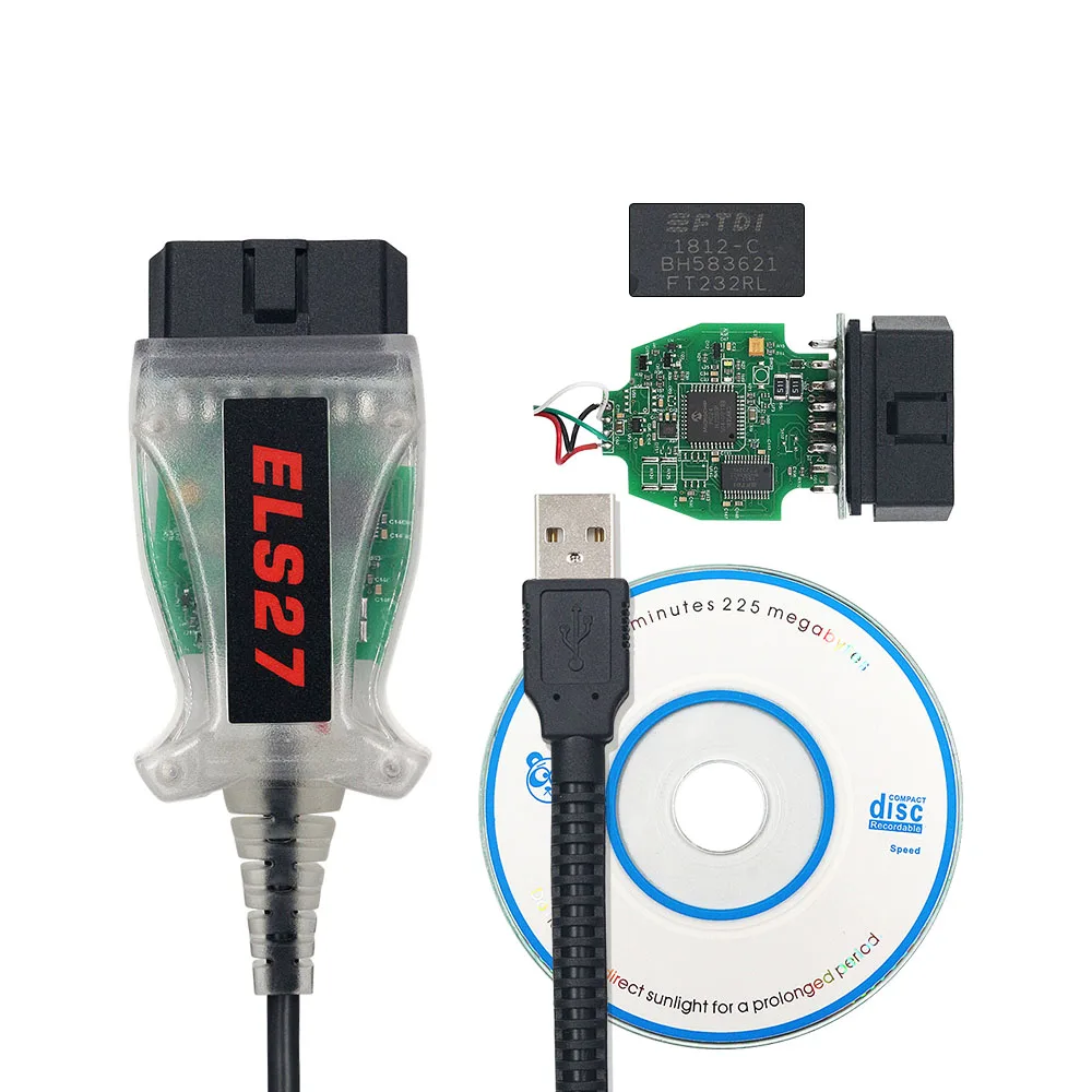 OBD2 USB-Diagnostisk Kabel ELS27 Forscan ELS 27 Forscan OBD2 Scanner ELS 27 Forscan For Ford/Mud/Lincoln/Kviksølv FTDI-Chippen 4