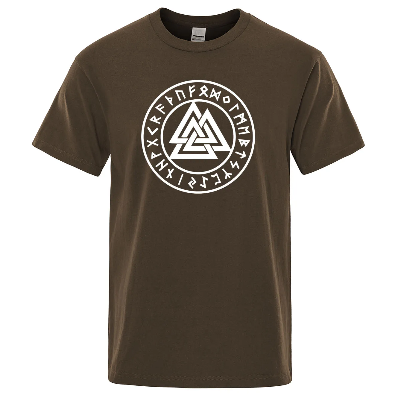 Odin Vikingerne Symboler Print T-Shirt Mænd 2019 Sommeren kortærmet Herre T-Shirt Hip Hop Casual Toppe Harajuku Streetwear t-shirt 4