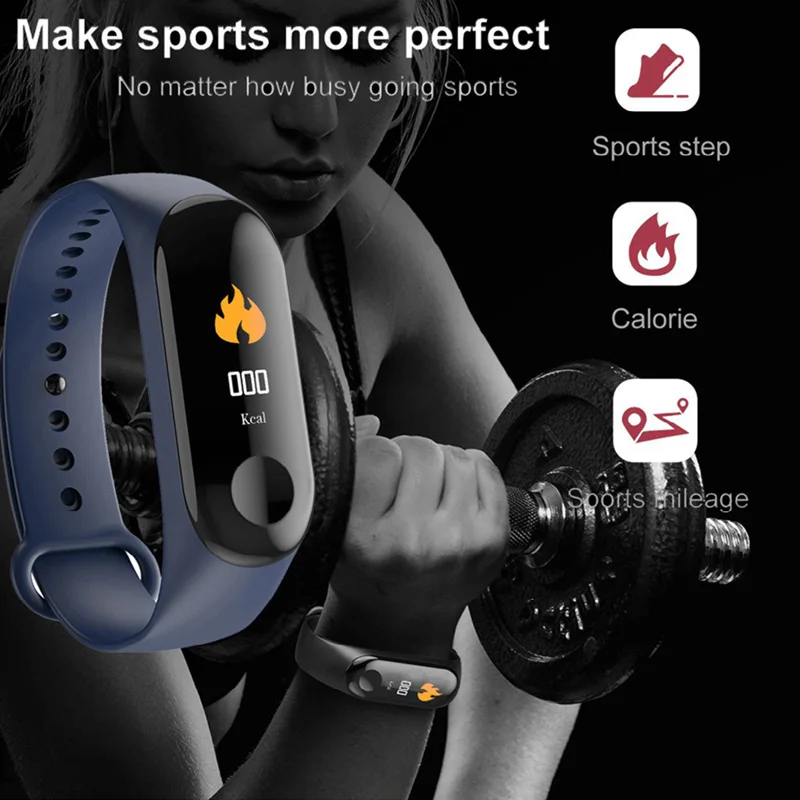 SHAOLIN Smart Ur Armbånd-Band Trænings-og tracker-Armbånd puls Tv med Smart Elektronik Armbånd ur til apple-ur 4