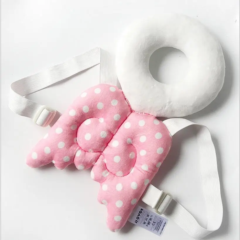 Baby pude Hoved beskyttelse pad englevinger beskytte hals slip modstand pude Toddler Hovedet Tilbage Protector Sikkerhed Pad 4