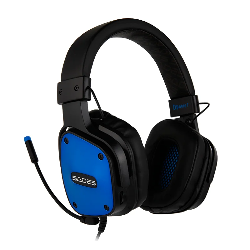 SADES Gaming headset stereo lyd heaset 3,5 mm Til PS4 og XBOX ONE hovedtelefoner, mikrofon 4