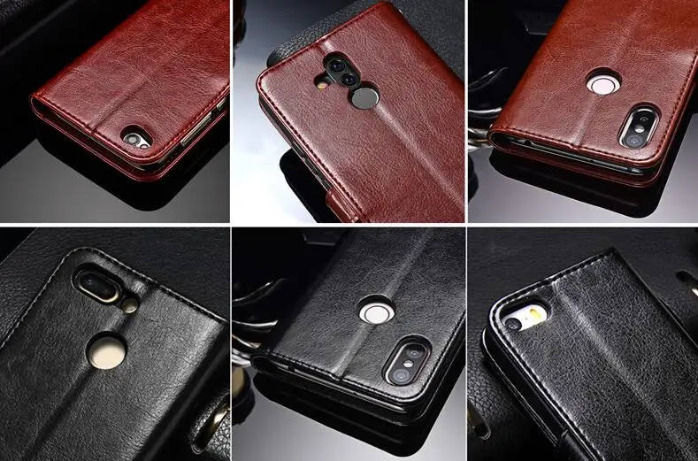 Magnetisk Flip Phone Case for Motorola Moto G7 Power Play E Plus 2020 E6S G Pro Hurtig G8 Stylus P50 Cover Læder Tegnebog Case 4