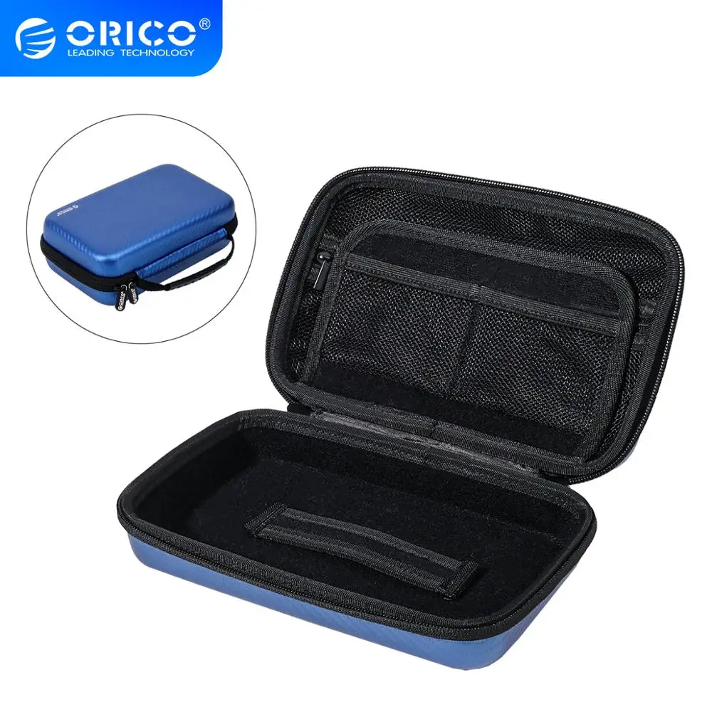 ORICO Digital Tilbehør opbevaringsboks Portable HDD Protector Taske Anti-Tryk på Hard Drive Case for Power Bank USB-Kabel, Oplader, 4