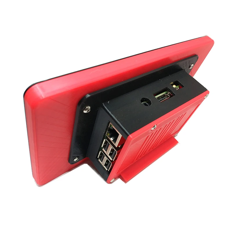 Tilpas Beskyttende cover til 7-Tommer Touch-Skærm Raspberry Pi 3 Model B B+ 3D Print HDMI-kompatibel DIY Sag 4