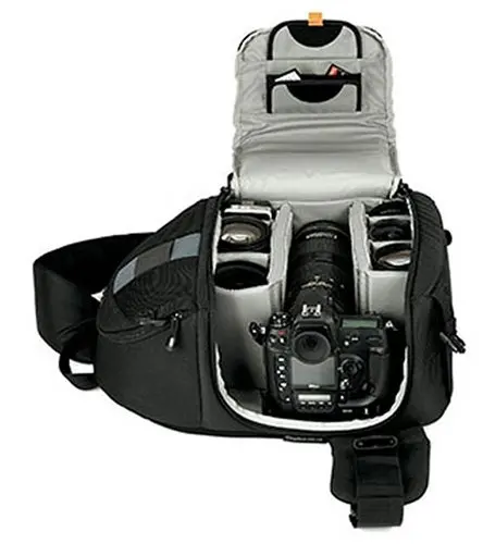 Lowepro SlingShot 350 AW DSLR-Kamera Foto Slynge skuldertaske med Weather Cover Gratis Fragt 4