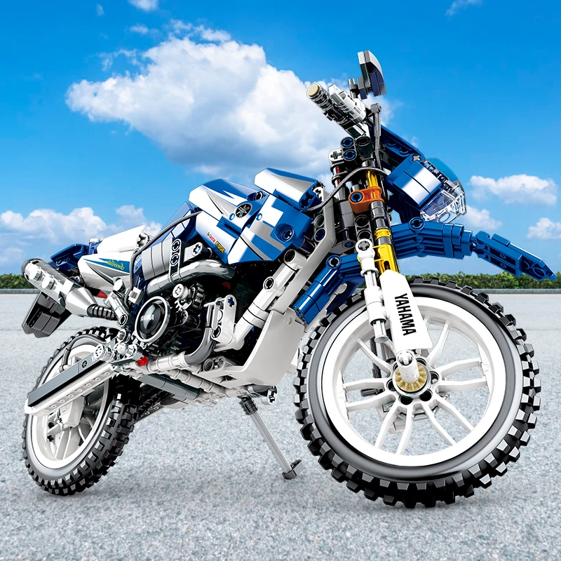 799 PC ' er Technic blok Motorcykel Model Mursten Sæt køretøjet Legetøj til Børn Gave 4